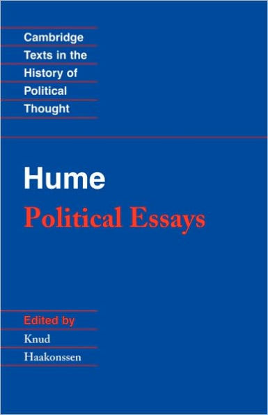 Hume: Political Essays / Edition 1