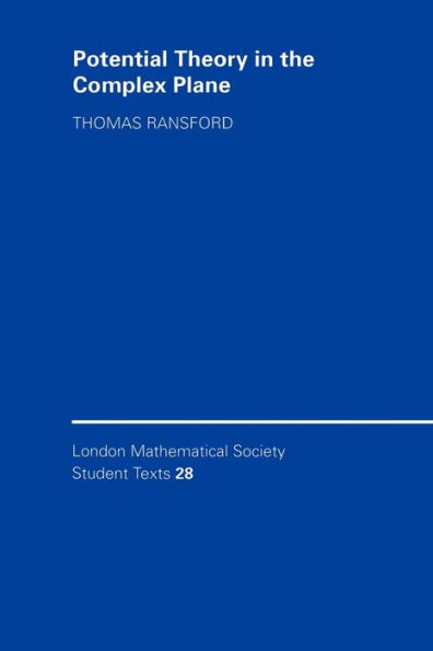 Potential Theory in the Complex Plane