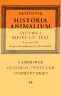 Aristotle: 'Historia Animalium': Volume 1, Books I-X: Text