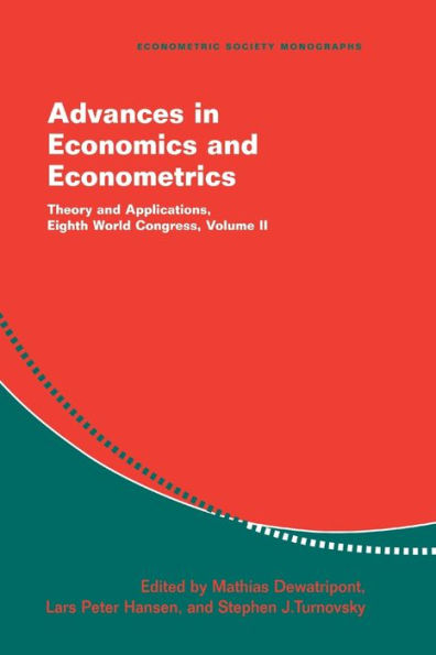 Advances in Economics and Econometrics: Theory and Applications, Eighth World Congress