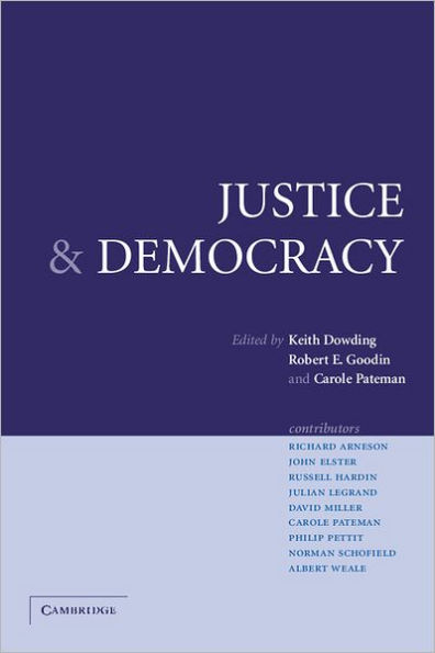 Justice and Democracy: Essays for Brian Barry