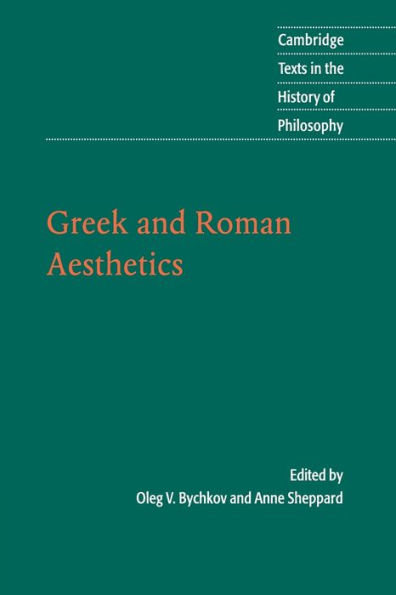 Greek and Roman Aesthetics