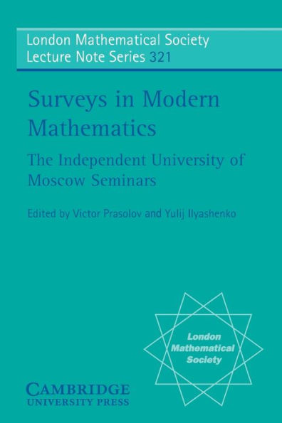 Surveys in Modern Mathematics