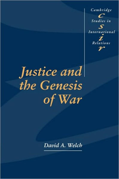 Justice and the Genesis of War