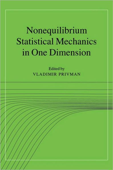 Nonequilibrium Statistical Mechanics in One Dimension