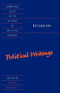 Title: Bolingbroke: Political Writings, Author: Henry Bolingbroke