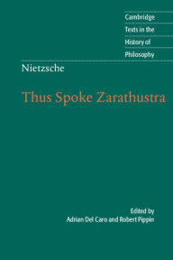 Title: Nietzsche: Thus Spoke Zarathustra, Author: Robert Pippin