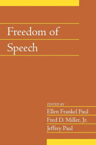 Title: Freedom of Speech: Volume 21, Part 2, Author: Ellen Frankel Paul