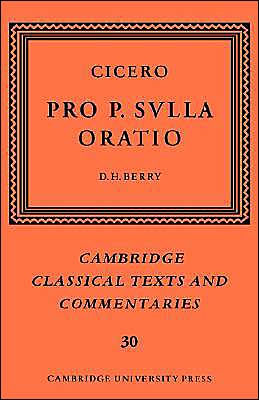 Cicero: Pro P. Sulla oratio