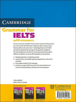 Cambridge Grammar for IELTS Student's Book with Answers and Audio CD by ...