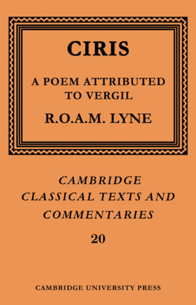 Ciris: A Poem Attributed to Vergil