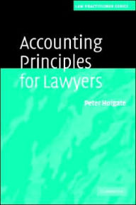Title: Accounting Principles for Lawyers, Author: Peter Holgate