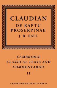 Title: Claudian: De Raptu Proserpinae, Author: Claudian