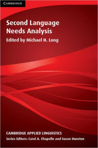 Title: Second Language Needs Analysis, Author: Michael H. Long