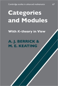 Title: Categories and Modules with K-Theory in View, Author: A. J. Berrick