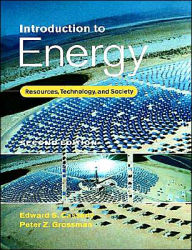Title: Introduction to Energy: Resources, Technology, and Society / Edition 2, Author: Edward S. Cassedy