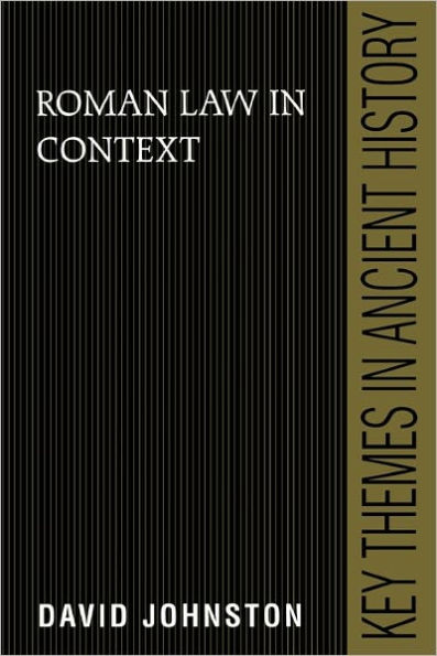 Roman Law in Context / Edition 1