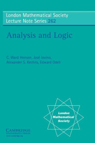 Title: Analysis and Logic, Author: C. Ward Henson