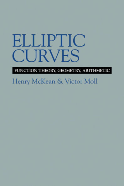 Elliptic Curves: Function Theory, Geometry