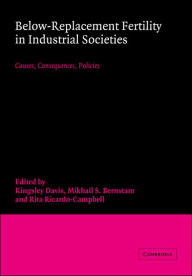 Title: Below-Replacement Fertility in Industrial Societies: Causes, Consequences, Policies, Author: Kingsley Davis