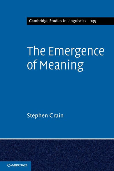 The Emergence of Meaning