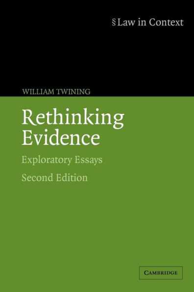 Rethinking Evidence: Exploratory Essays / Edition 2