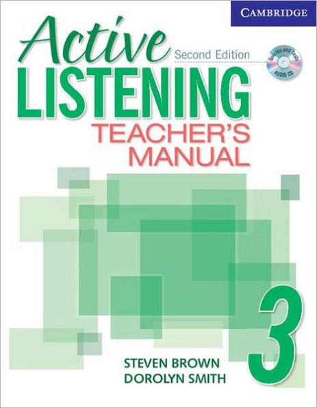 Active Listening 3 Teacher's Manual with Audio CD / Edition 2