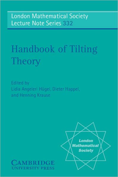 Handbook of Tilting Theory