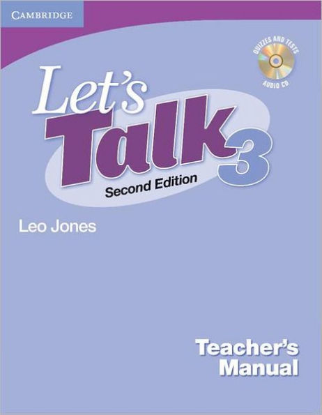 Let's Talk Level 3 Teacher's Manual with Audio CD / Edition 2
