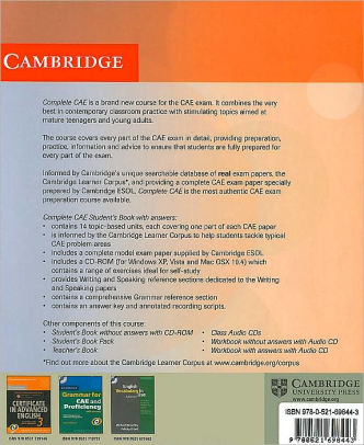 complete cae class audio cds