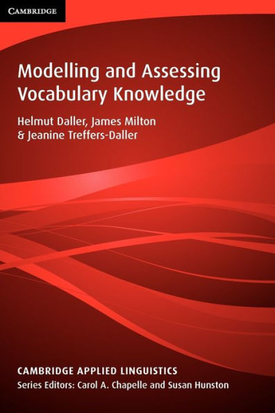 Modelling and Assessing Vocabulary Knowledge