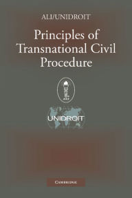 Title: Principles of Transnational Civil Procedure, Author: American Law Institute
