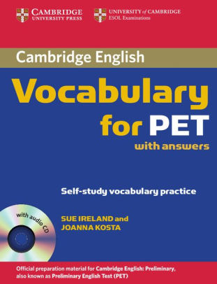 cambridge vocabulary for pet student book with answers and audio cd