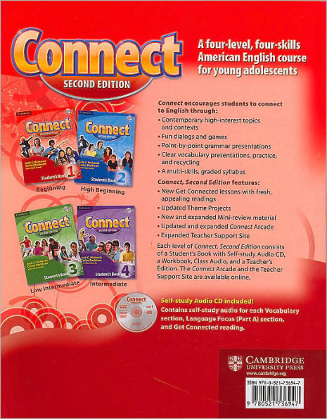 Connect: 1 Student's Book with Self-study Audio CD / Edition 2