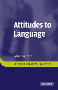 Title: Attitudes to Language, Author: Peter Garrett