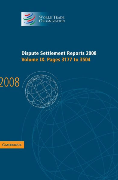 Dispute Settlement Reports 2008: Volume 9, Pages 3177-3504