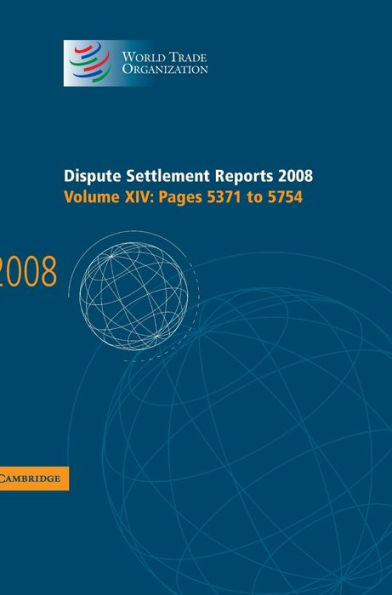 Dispute Settlement Reports 2008: Volume 14, Pages 5371-5754