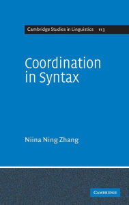 Title: Coordination in Syntax, Author: Niina Ning Zhang