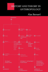 Title: History and Theory in Anthropology / Edition 1, Author: Alan Barnard