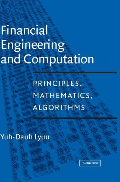 Financial Engineering and Computation: Principles, Mathematics, Algorithms / Edition 1