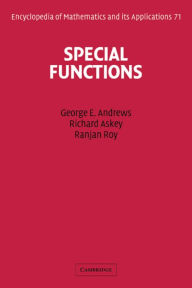 Title: Special Functions, Author: George E. Andrews