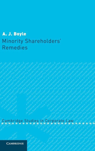 Minority Shareholders' Remedies / Edition 1