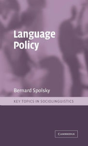 Title: Language Policy, Author: Bernard Spolsky
