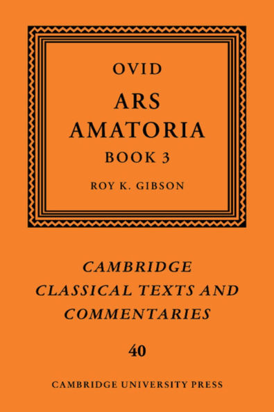 Ovid: Ars Amatoria, Book III