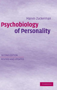 Title: Psychobiology of Personality / Edition 2, Author: Marvin Zuckerman