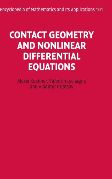 Contact Geometry and Nonlinear Differential Equations