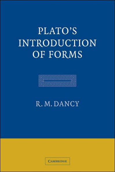 Plato's Introduction of Forms