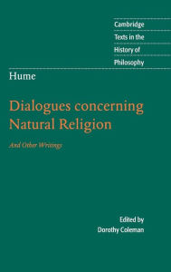Title: Hume: Dialogues Concerning Natural Religion: And Other Writings, Author: Dorothy Coleman