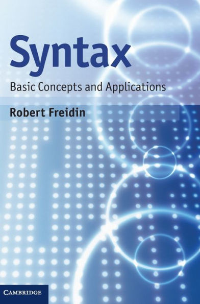 Syntax: Basic Concepts and Applications