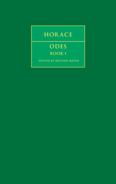 Horace: Odes Book I